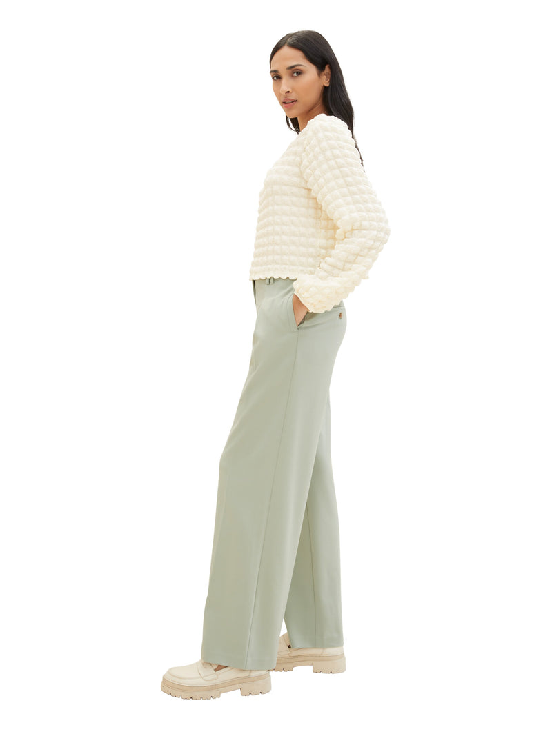 Lea Wide Leg Hose mit recyceltem Polyester