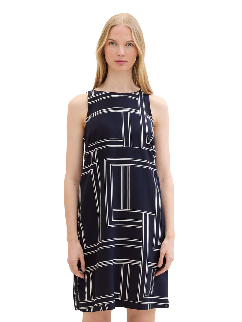 Kleid mit Allover-Print