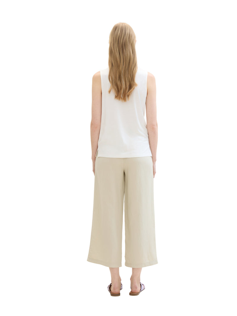 Culotte Hose mit Leinen