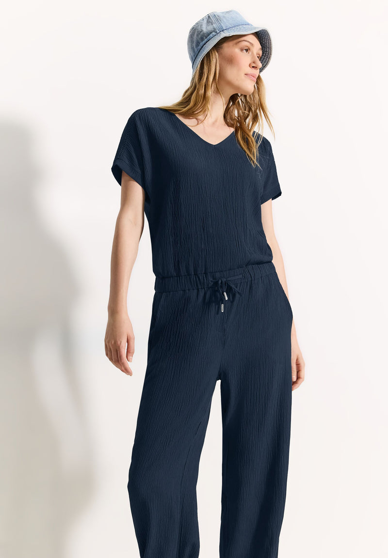 Jumpsuit mit Struktur