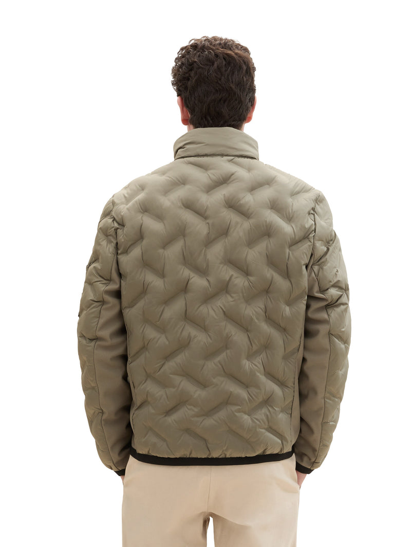 Hybrid Jacke mit Kapuze