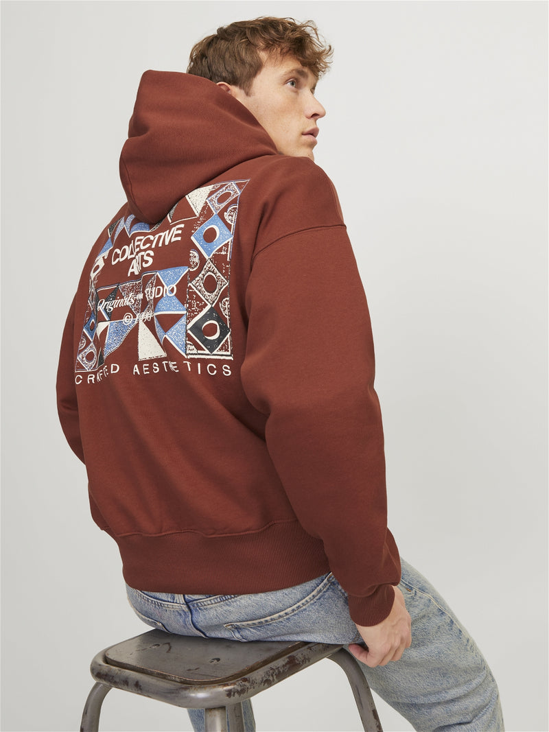 JORNOHO BACK GRAPHIC SWEAT HOOD