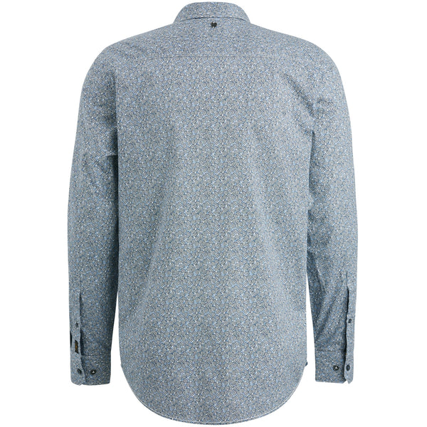 Long Sleeve Shirt Print on Poplin Stretch