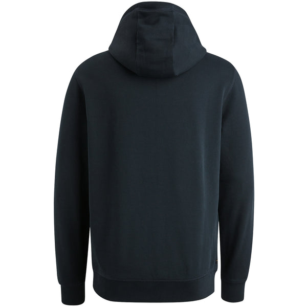 Hooded soft terry brushed