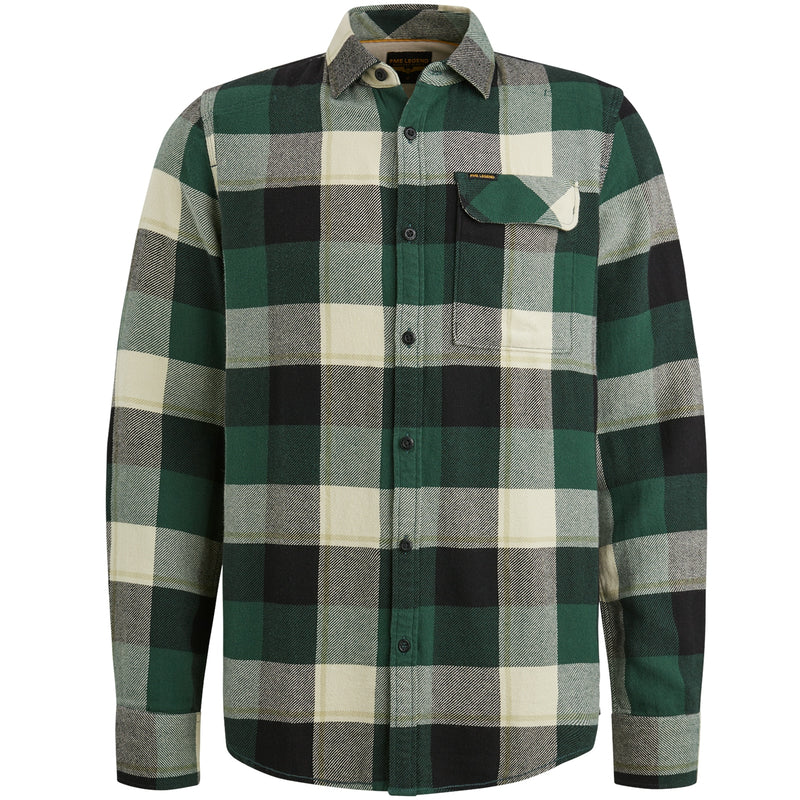 Long Sleeve Shirt Ctn Flanel H. twill Check