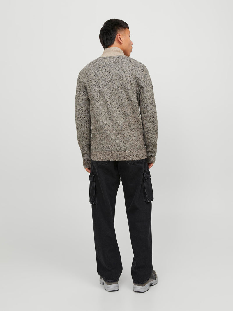 JCOSPACE KNIT HALF ZIP SN