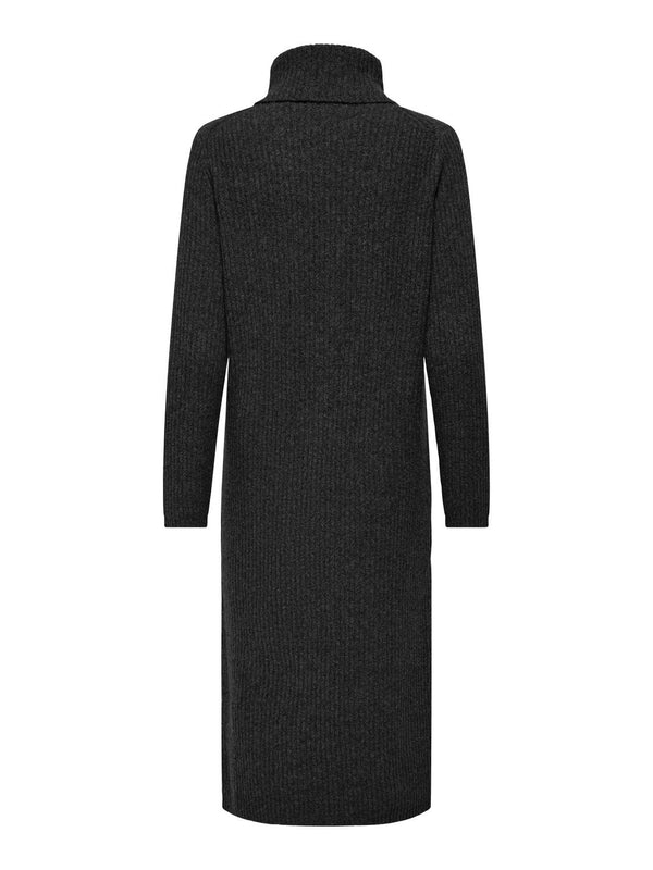 JDYANNIE LIFE L/S ROLLNECK RIB DRESS KNT