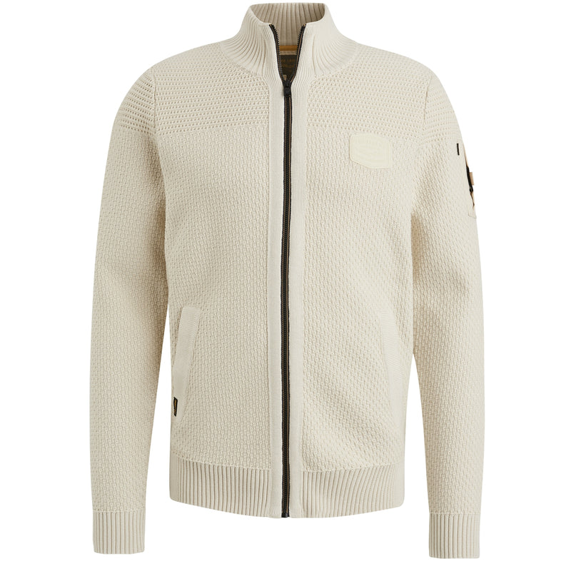 Zip jacket cotton structure