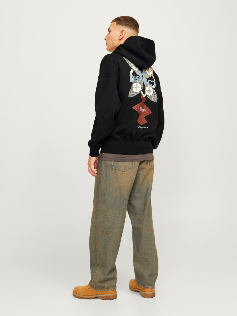 JORNOHO BACK GRAPHIC SWEAT HOOD