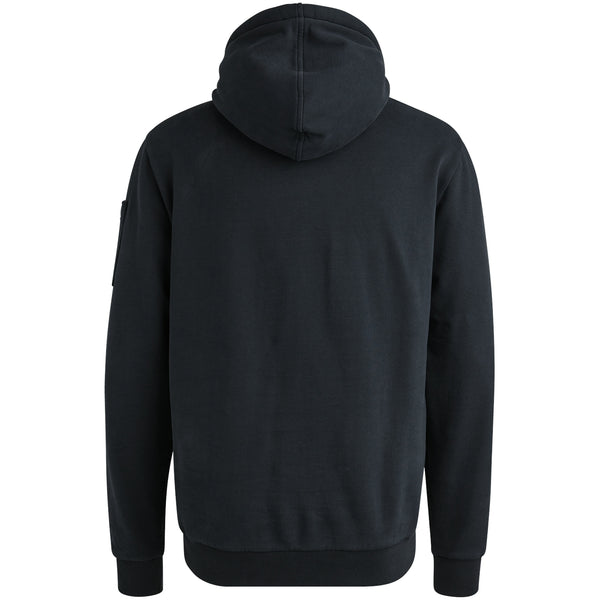 Hooded soft terry brushed