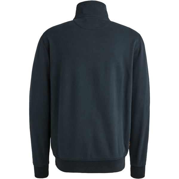 Half zip collar soft brushed terry