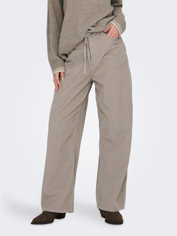 ONLBLEECKER MW BELT LOOSE CORD PANT PNT