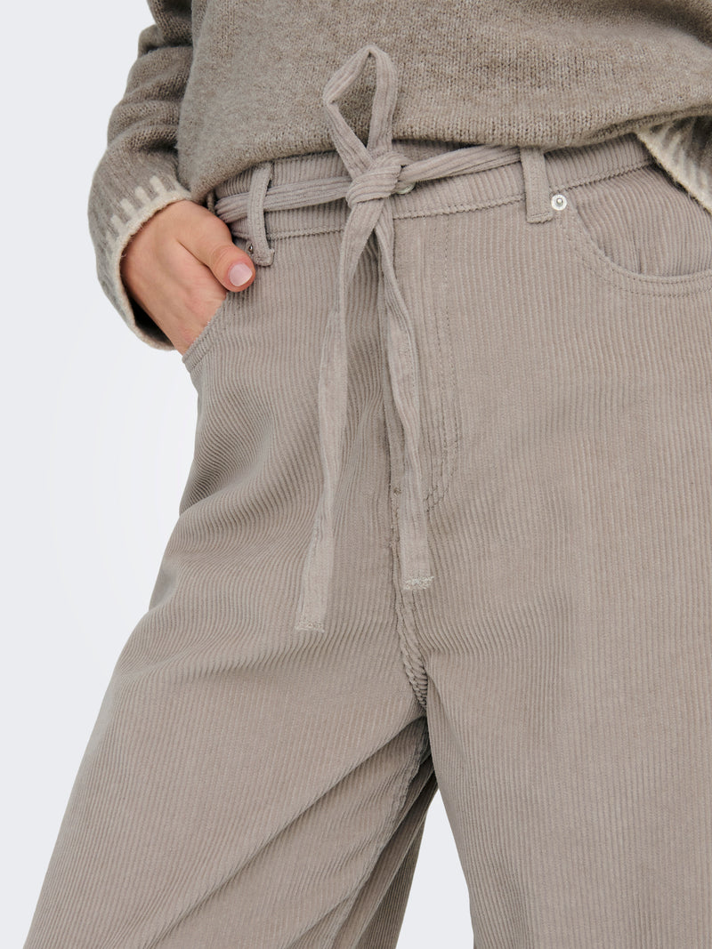 ONLBLEECKER MW BELT LOOSE CORD PANT PNT