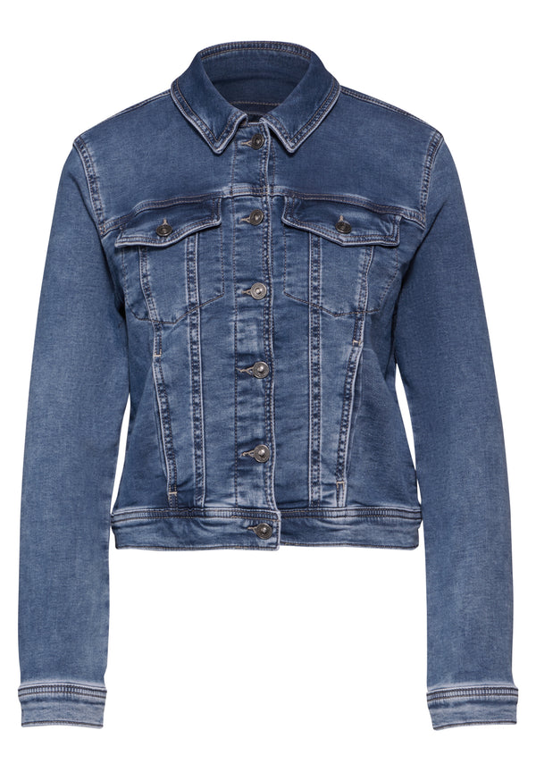 Jacke im Jeans-Look