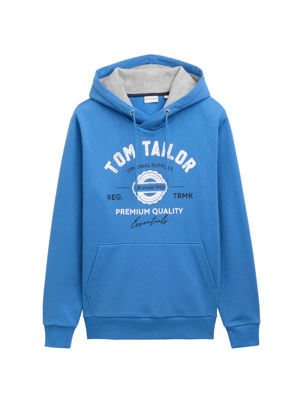 Hoodie Sweatshirt mit Logo-Print