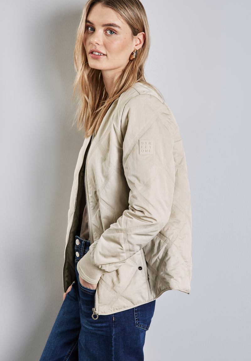 Blouson mit Steppmuster