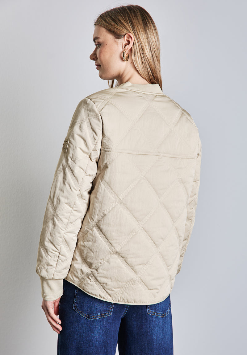 Blouson mit Steppmuster