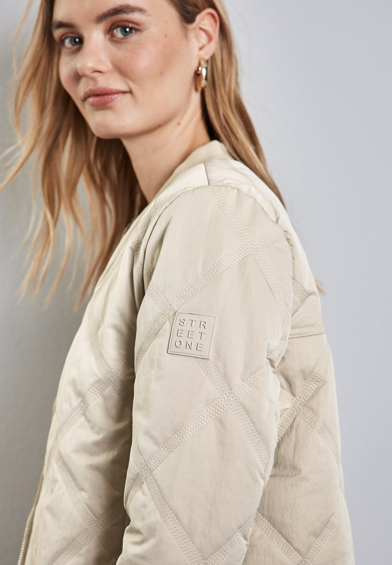 Blouson mit Steppmuster