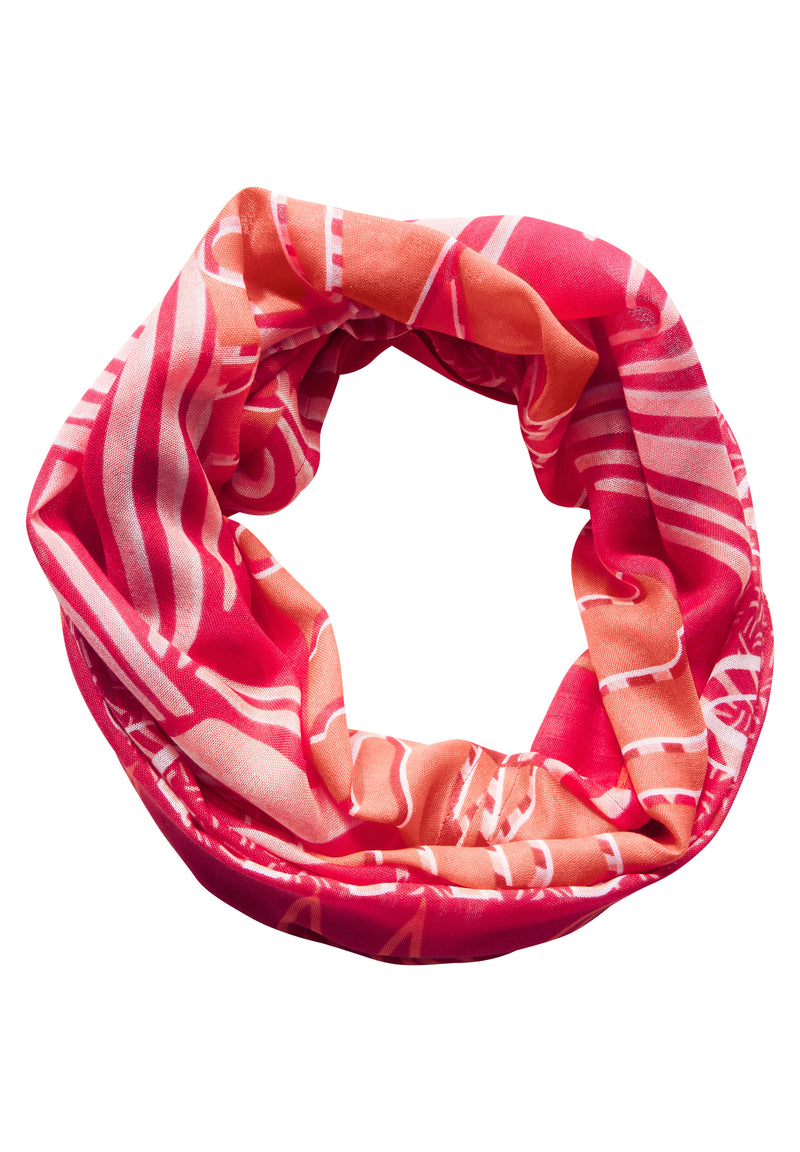 Gemusterter Loop Schal