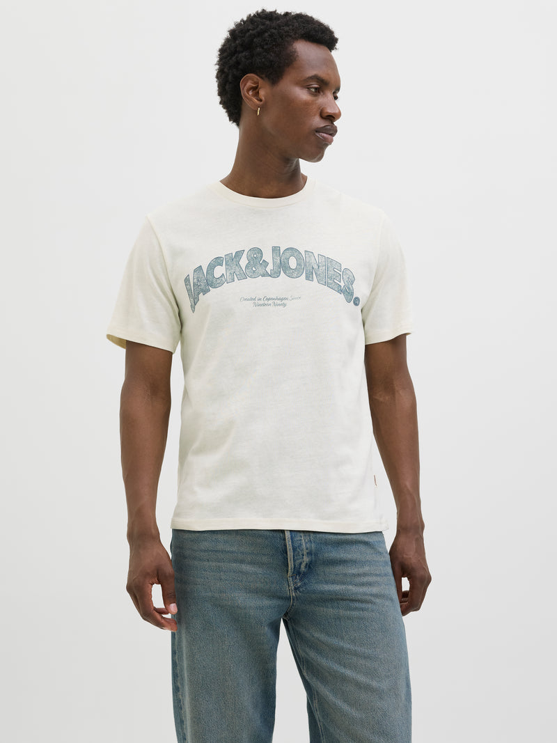 JORALMERIA BOLD BRANDING TEE SS CN LN