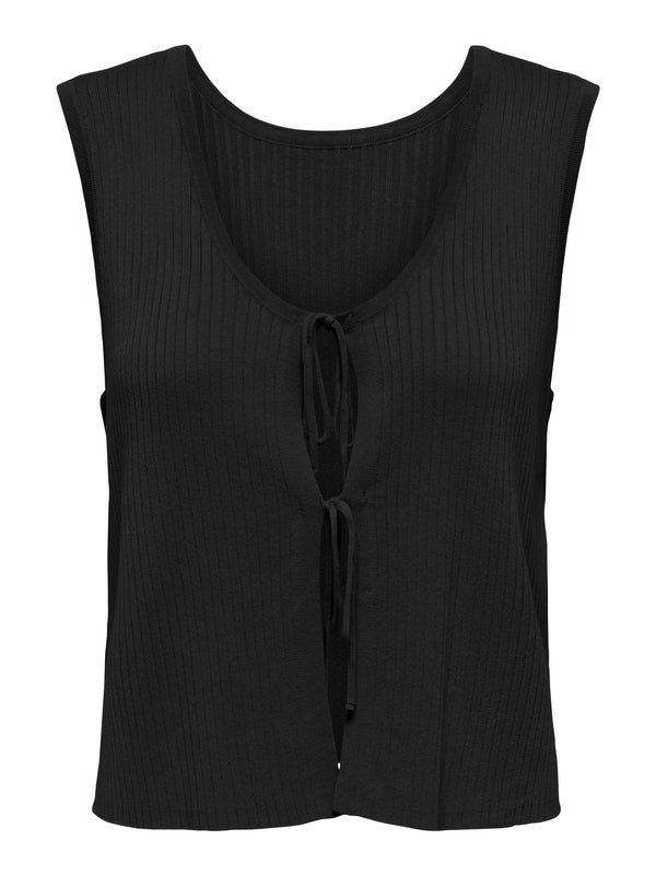 JDYALEXANDRA S/L REVERSIBLE TIE TOP KNT