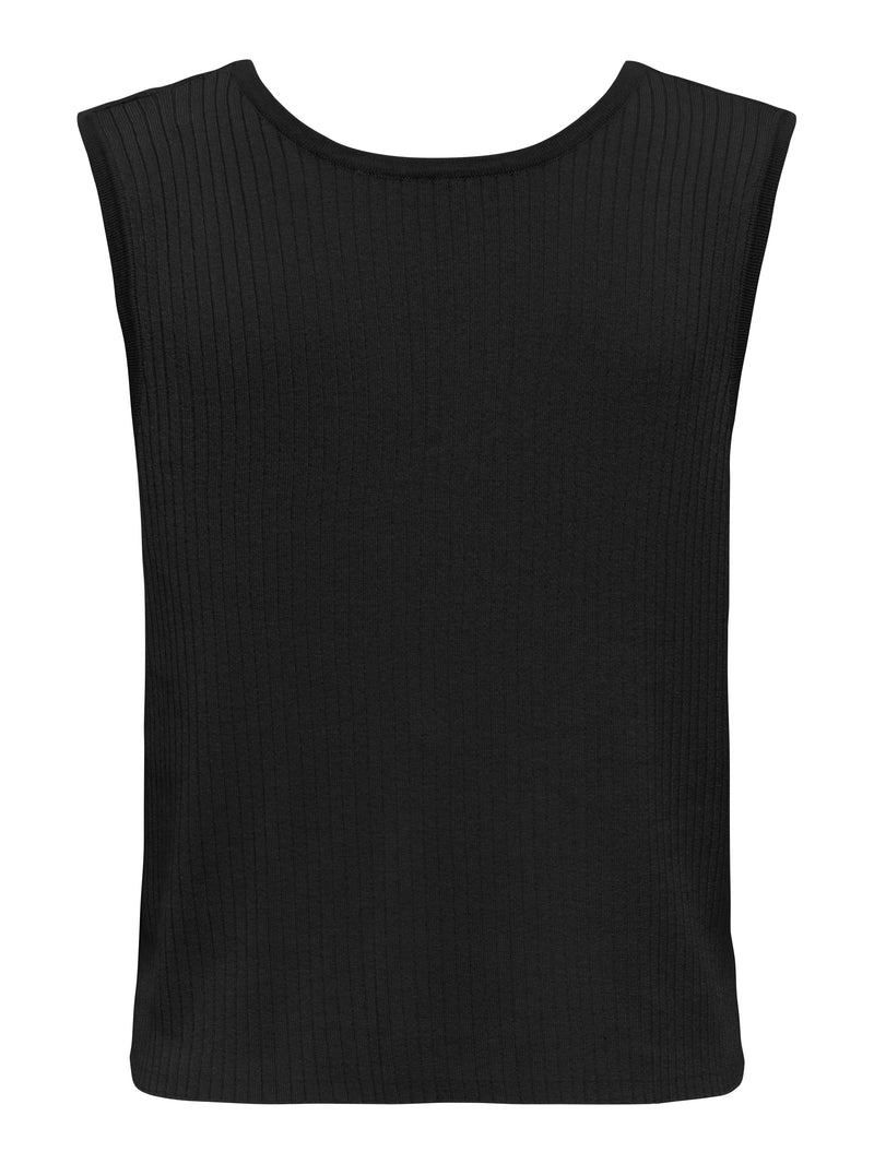 JDYALEXANDRA S/L REVERSIBLE TIE TOP KNT