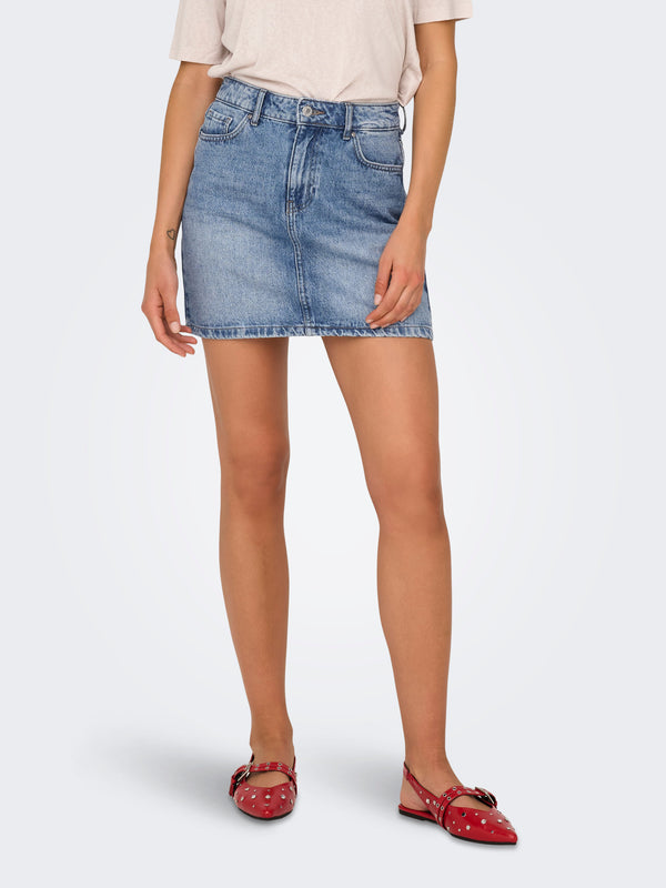 ONLSTELLA SHORT SKIRT DNM AZG NOOS