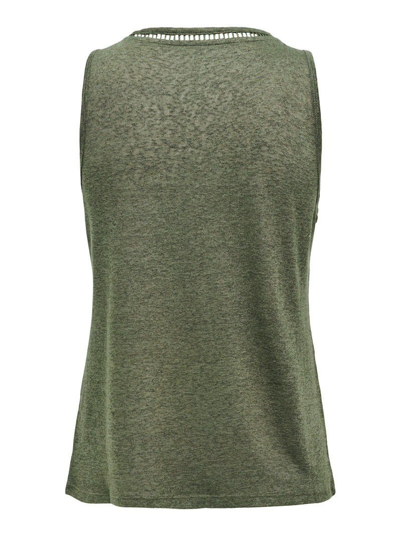 ONLPENNY S/L V-NECK TOP JRS NOOS