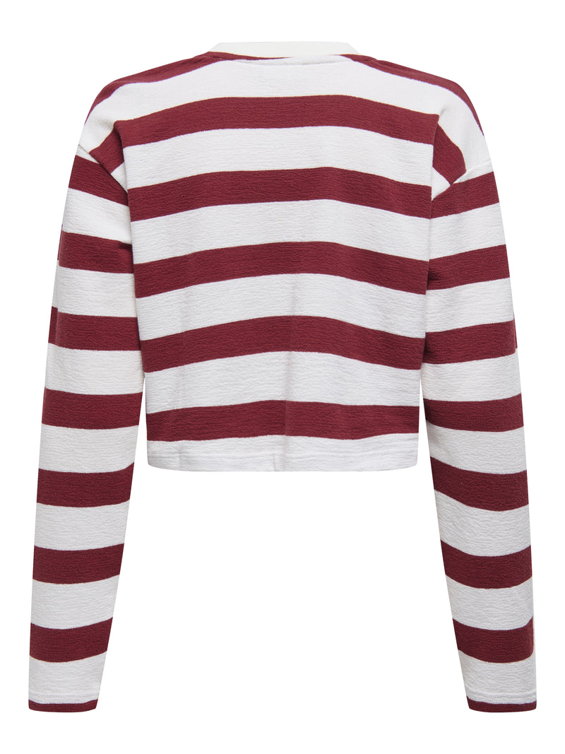 ONLELSA L/S O-NECK BOX UB SWT