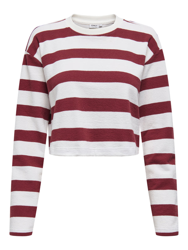 ONLELSA L/S O-NECK BOX UB SWT