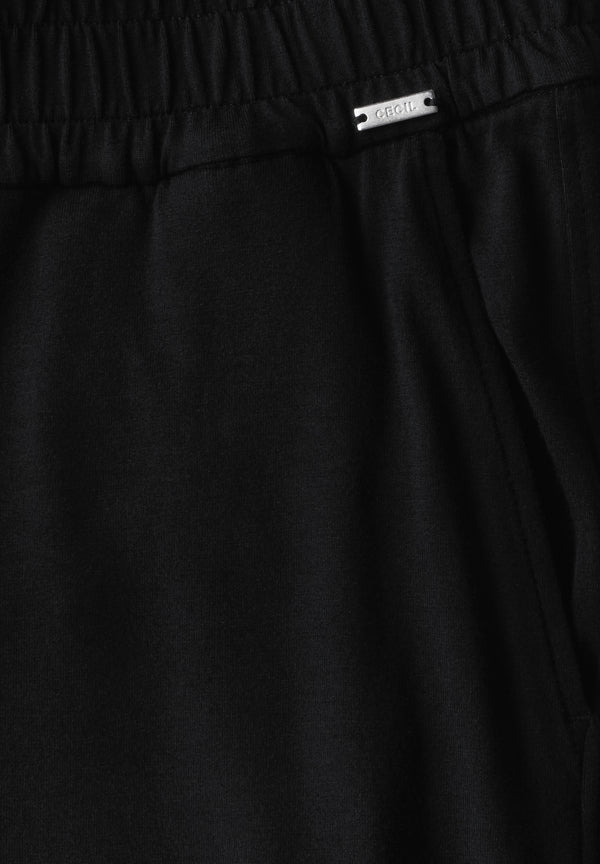 Wide Leg Jersey-Hose
