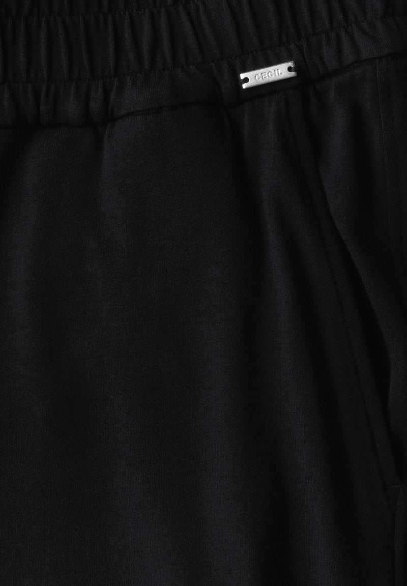 Wide Leg Jersey-Hose