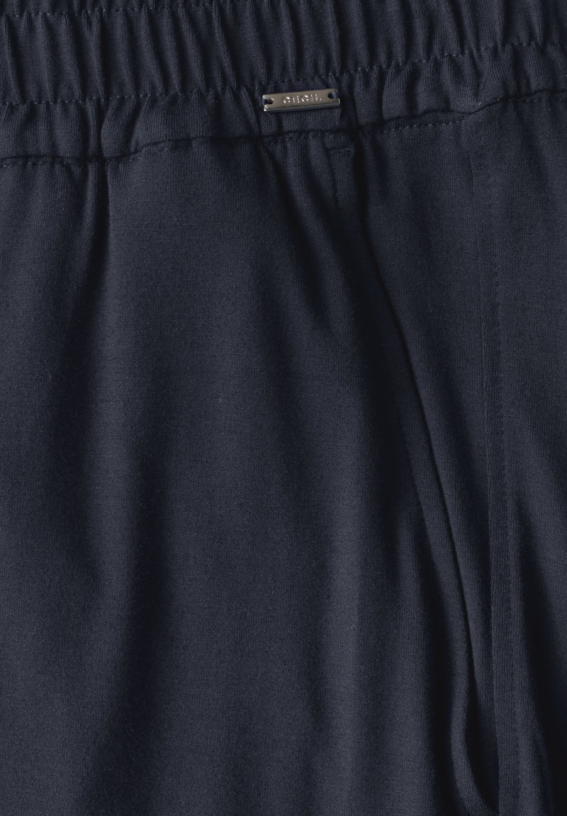 Wide Leg Jersey-Hose