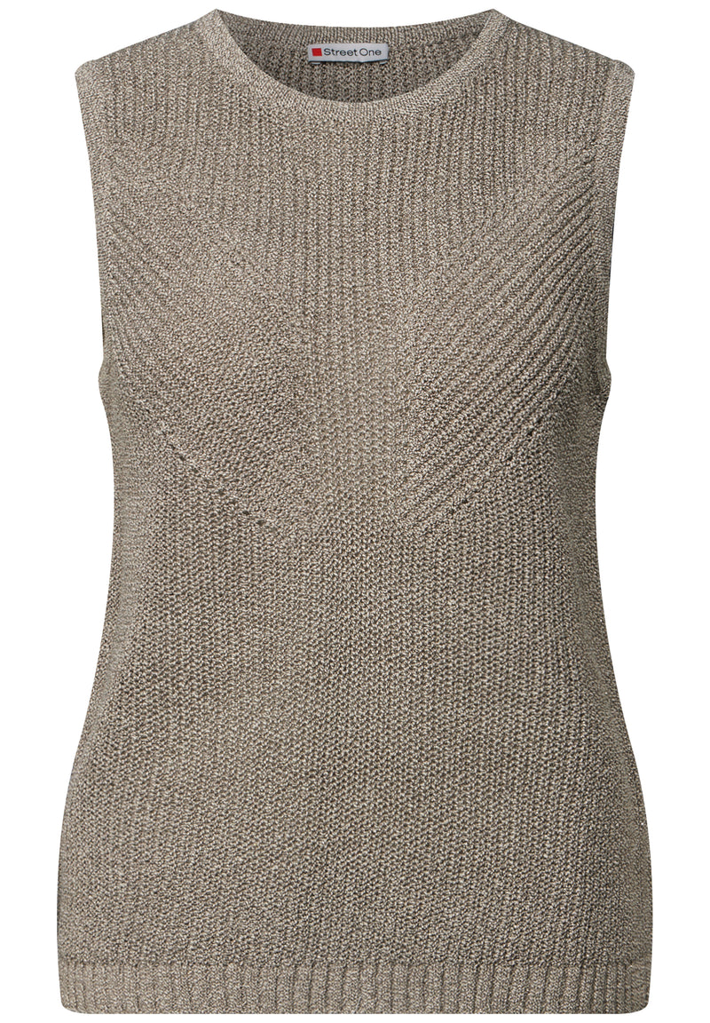 Schimmerndes Stricktop