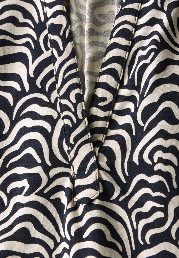 Shirt im Blusen-Look