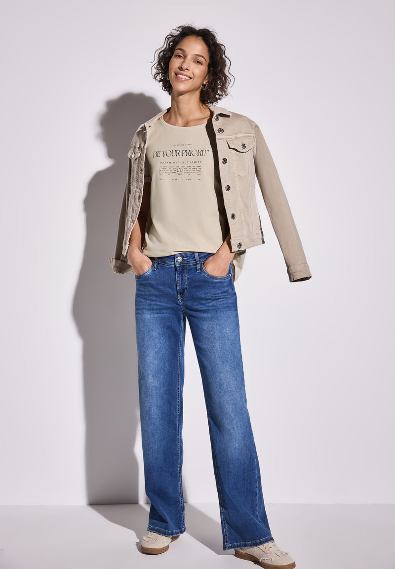 Shirt mit Folien-Wording