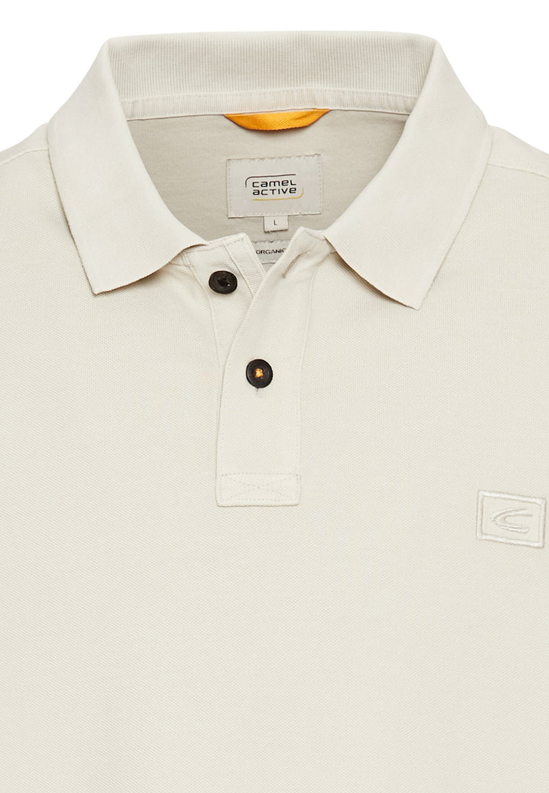 Kurzarm Poloshirt aus Baumwolle