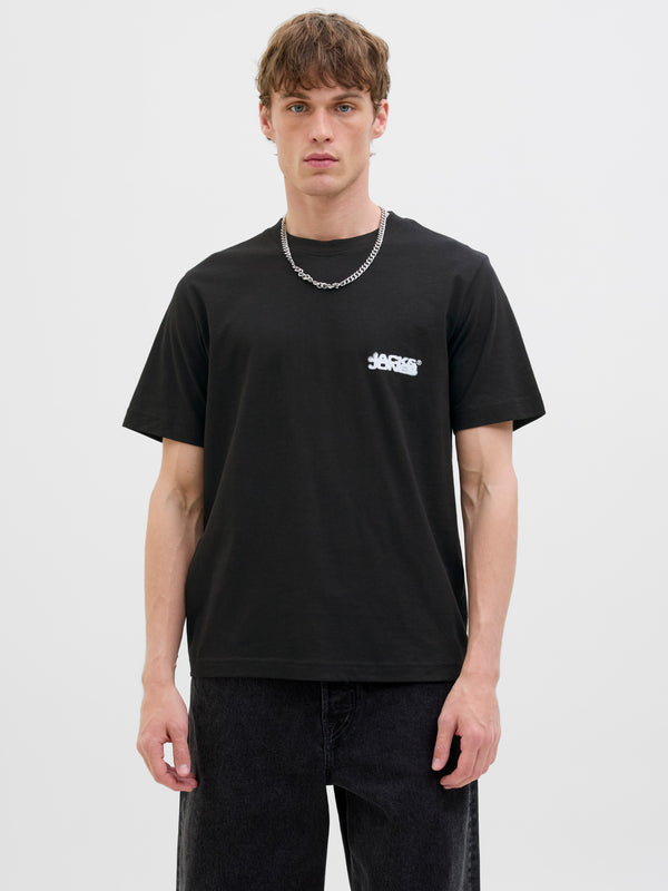 JCOSAGO LOGO SLUB TEE SS CREW NECK LN