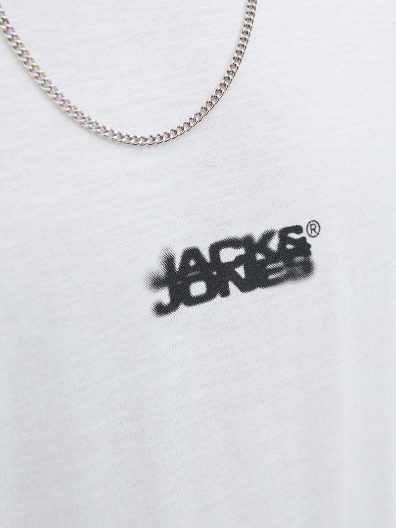 JCOSAGO LOGO SLUB TEE SS CREW NECK LN