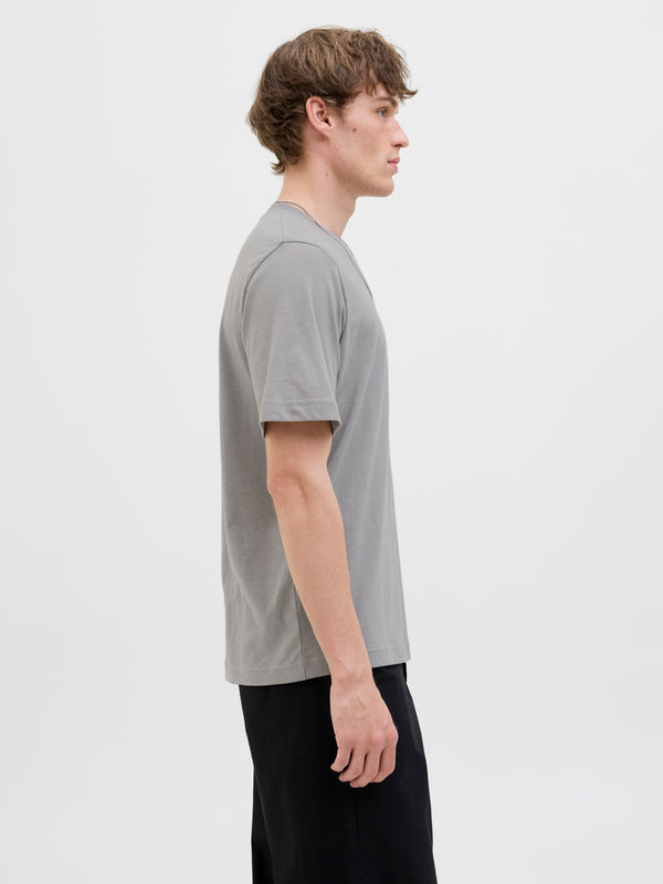 JCOSAGO LOGO SLUB TEE SS CREW NECK LN