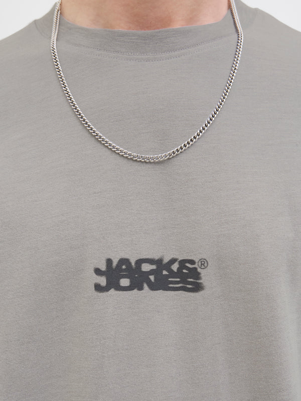 JCOSAGO LOGO SLUB TEE SS CREW NECK LN