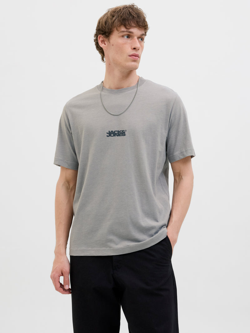 JCOSAGO LOGO SLUB TEE SS CREW NECK LN