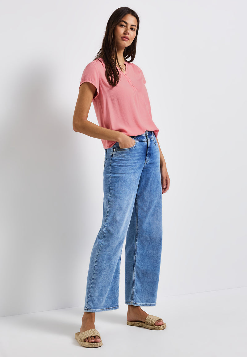 Shirt im Tunika-Look