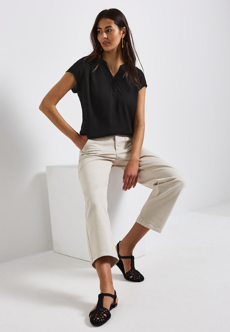 Shirt im Tunika-Look