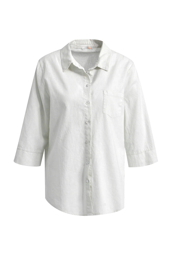 Blouse With Pocket 3/4 Sleeves Uni