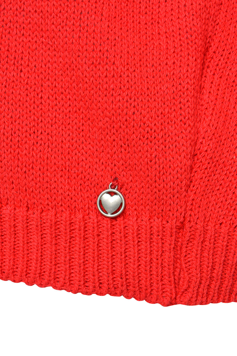 Cardigan Knit Short Sleeves