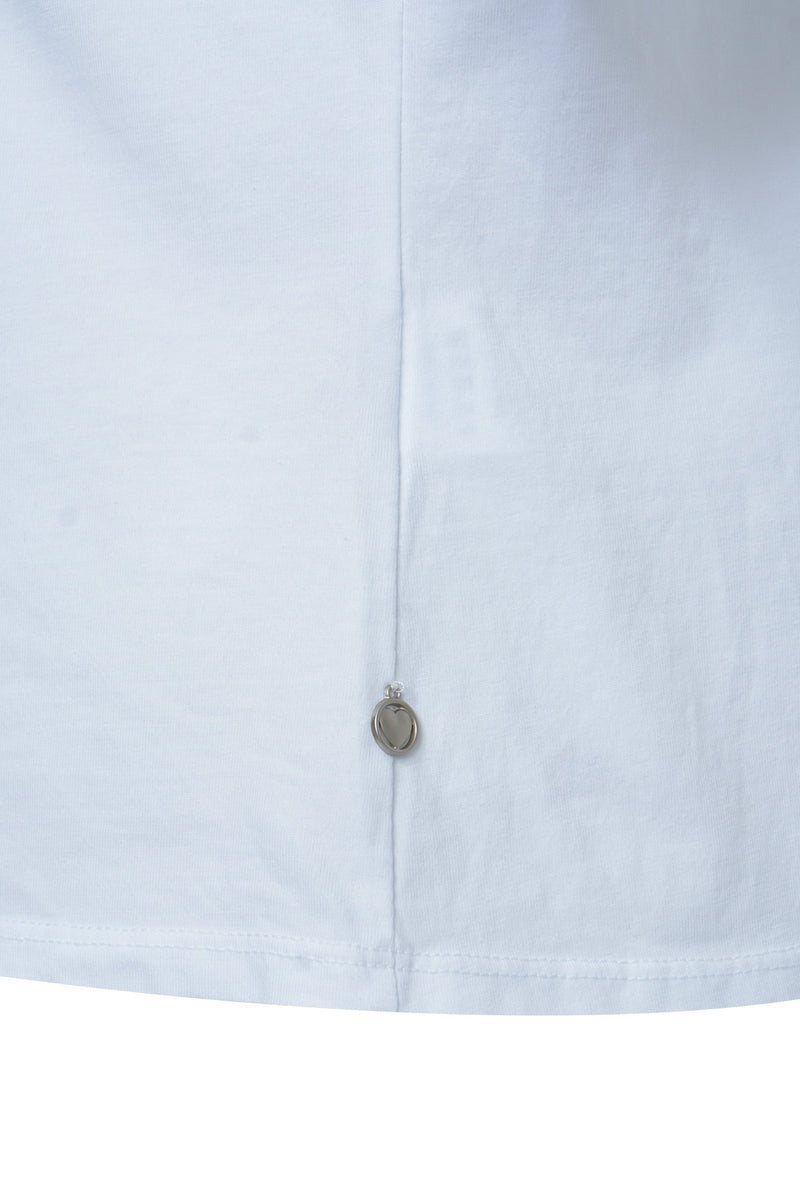 T-Shirt Short Sleeves Fabric Mix