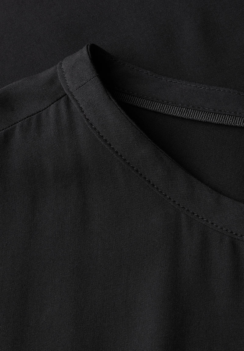 Bluse mit elastischem Saum