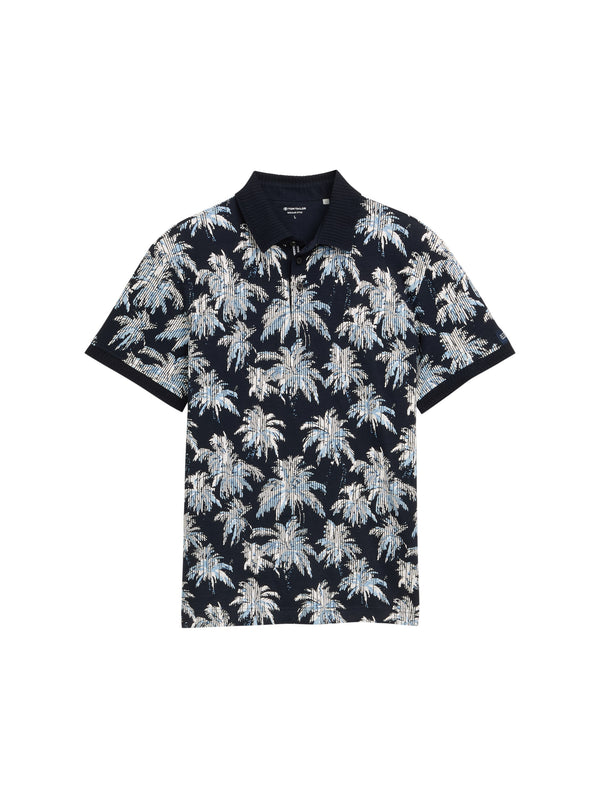 Poloshirt mit Muster