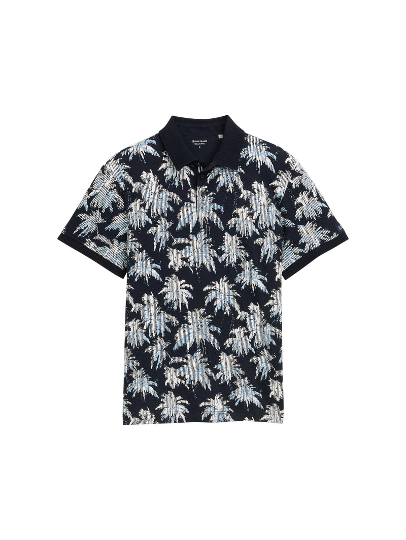 Poloshirt mit Muster